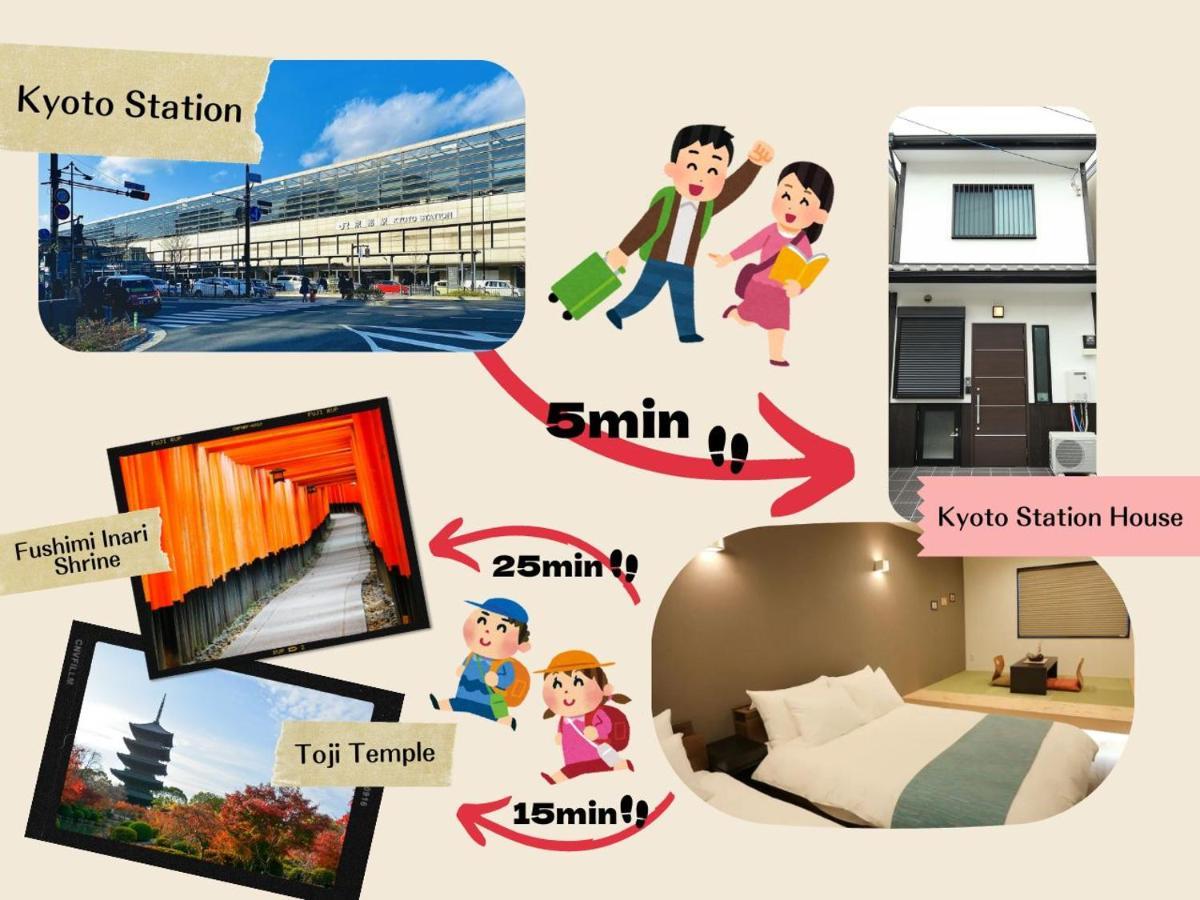 Kyoto Station House Villa Luaran gambar